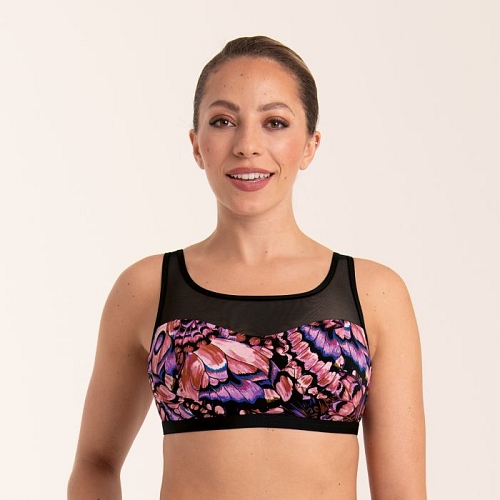 Dvoudílné protetické plavky Toliara Top Rosewood 46A+ kalhotky 44